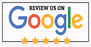 Google logo icon representing high-rated reviews for cabinet painting services.