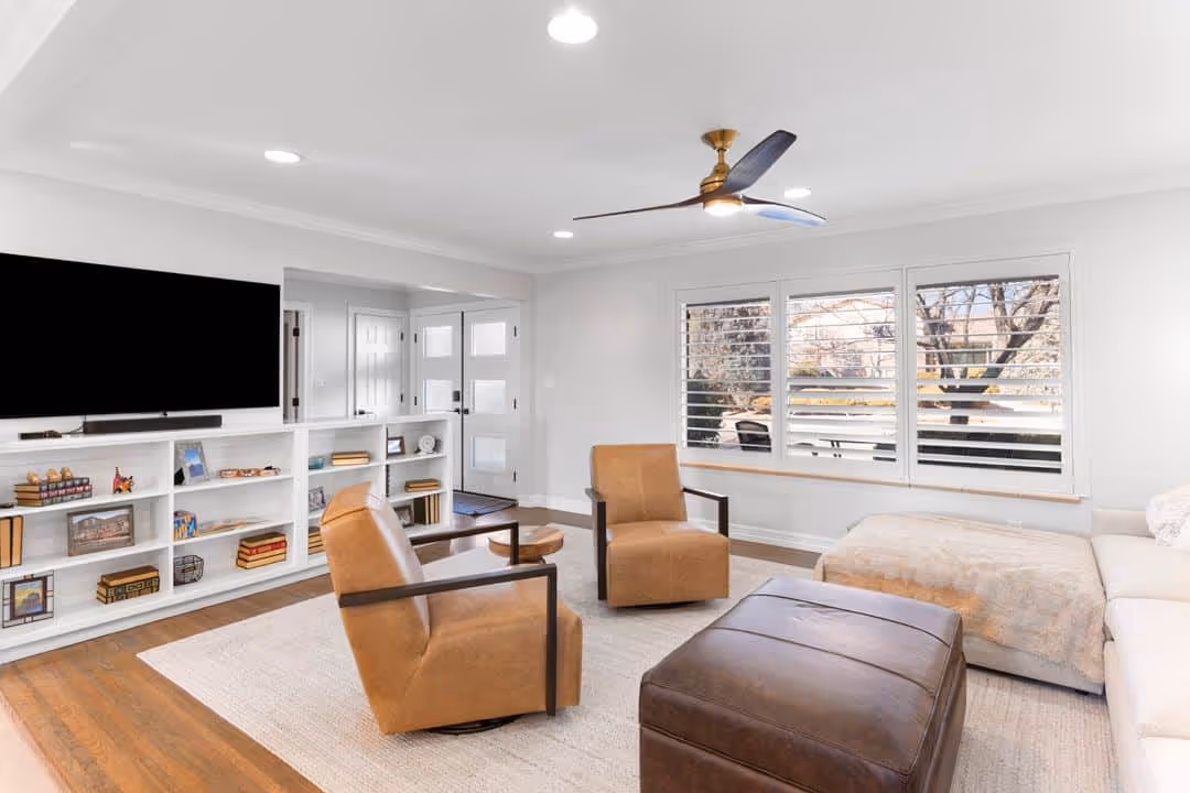 Kitchen with a large island